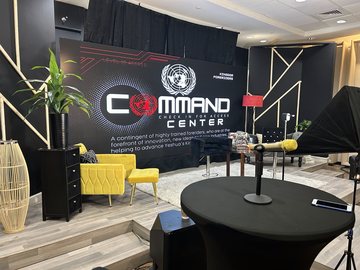 Rent Podcast Studio: Command Center Meeting & Podcast Space for Rent
