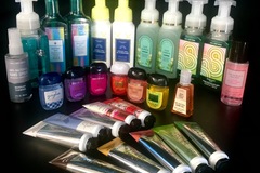Bulk Lots: 27 pc hand cream soap sanitizer B&BW 