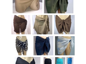 Bulk Lots: Beach sarongs 100pcs