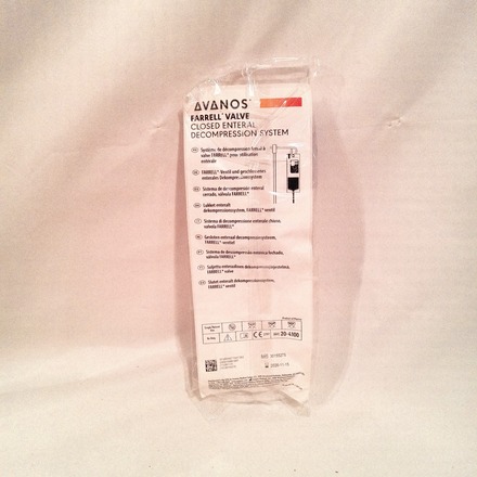 180 Piece New Farrell Valve System Gastric Pressure Relief