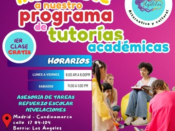 Servicios : Tutorías Académicas