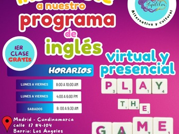 Servicios : Aprende Inglés y francés 