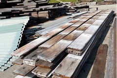 Selling: 1” x 8” Reclaimed Tongue and Groove Redwood Boards