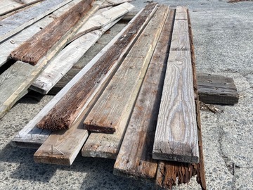 Selling: 1” x 6” Reclaimed Douglas Fir Boards