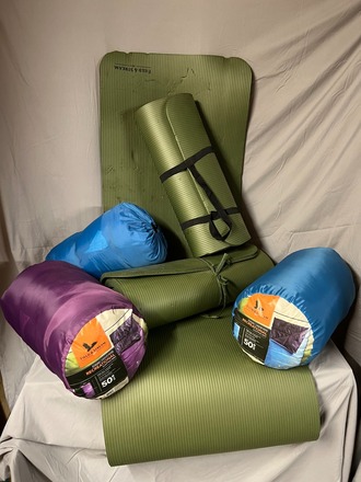 Sleeping bags and mats outlet