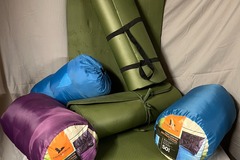 Renting out with online payment: Sleeping Set: (3) Sleeping Bags & (3) Sleeping Mats