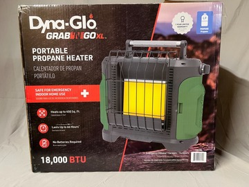Renting out with online payment: Dyna-Glo Heater