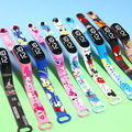 Bulk Lots: 100pcs led touch waterproof cartoon wristband watch