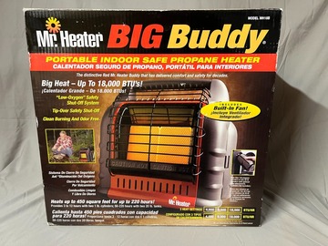 Renting out with online payment: Mr. Heater Big Buddy Heater