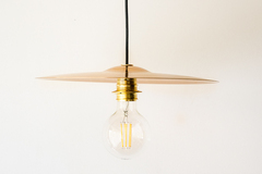 Vente au détail: Lampe plafonnier suspension réalisée avec une cymbale