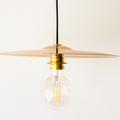 Vente au détail: Lampe plafonnier suspension réalisée avec une cymbale
