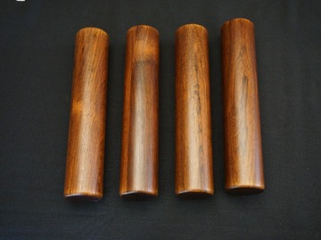 Selling with online payment: 1-3/4"Ø & 7/8"Ø Honduras Rosewood Claves