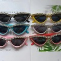 Buy Now: 50 pairs of retro fashion exaggerated diamond sunglasses