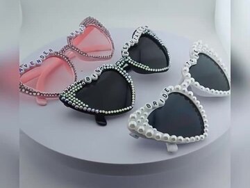 Bulk Lots: 30 pairs of love wedding birthday party sunglasses