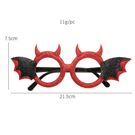 50pcs Halloween personalized fashion funny party glasses