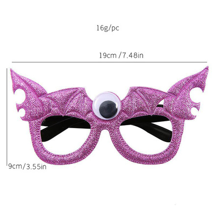 50pcs Halloween personalized fashion funny party glasses