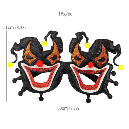 50pcs Halloween personalized fashion funny party glasses