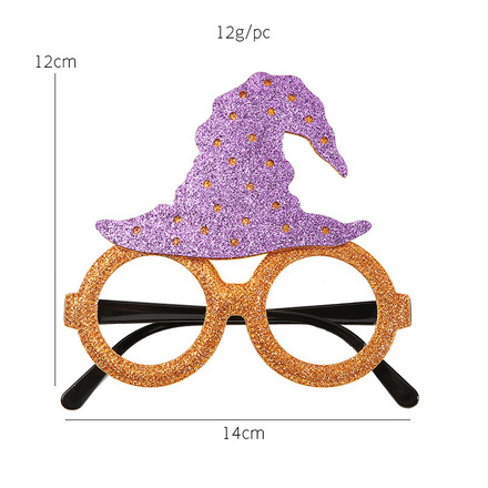 50pcs Halloween personalized fashion funny party glasses