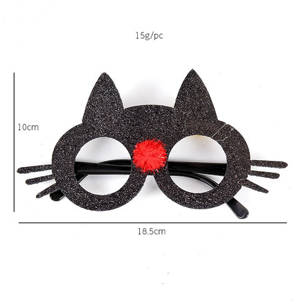 50pcs Halloween personalized fashion funny party glasses