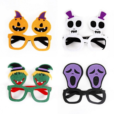 50pcs Halloween personalized fashion funny party glasses