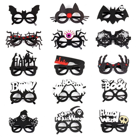 50pcs Halloween personalized fashion funny party glasses