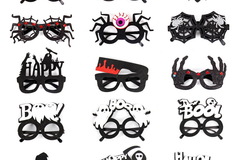 Bulk Lots: 50pcs Halloween personalized fashion funny party glasses