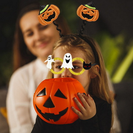 50pcs Halloween personalized fashion funny party glasses