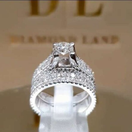 50pcs new hot selling personalized high-end couple rings