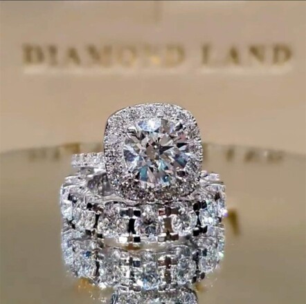 50pcs new hot selling personalized high-end couple rings