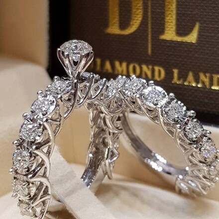 50pcs new hot selling personalized high-end couple rings
