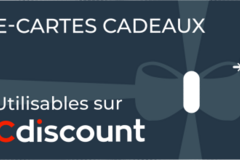 Vente: e-Carte cadeau Cdiscount (200€)