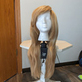 Selling with online payment: Long Blonde Wig with Side Bangs