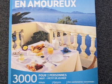 Vente: Coffret Wonderbox "Week-end en amoureux" (59,90€)