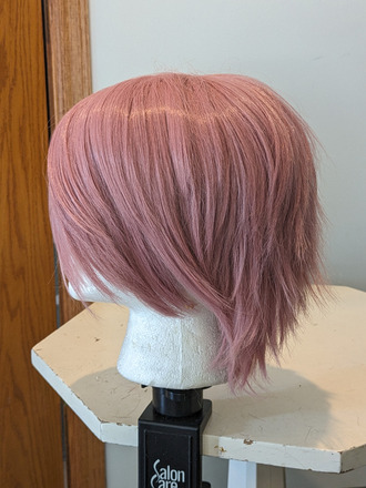 Short Dusty Pink Wig (Arda)