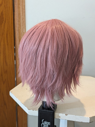 Short Dusty Pink Wig (Arda)