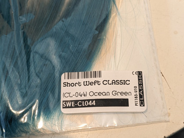 Selling with online payment: Arda Short Wefts Ocean Green