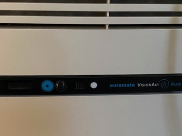 Gebruikte apparatuur: Visionair Electro Max en Visionair Blue Line air cleaner tezamen 