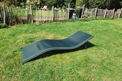 À vendre: Chaise longue design gris - transat