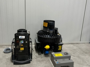 Gebruikte apparatuur: Mr Dental l  Durr Dental VS900 Natte afzuiger