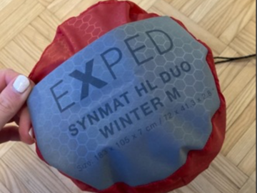 Til leie (per uke): Vuokralle Exped Synmat HL Duo Winter M -makuualusta