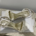 Selling: Forever Soles- True pearl wedding sandals 