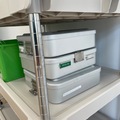 Gebruikte apparatuur: 20 Sterilisatie containers