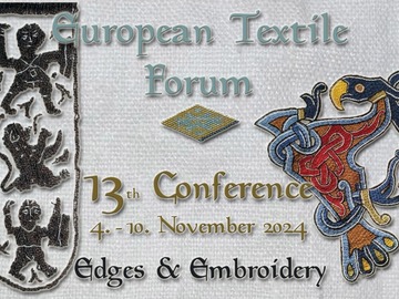 Kurssi: 13th Conference European Textile Forum: Edges & Embroidery