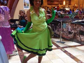 Selling with online payment: Princess Tiana flapper fanart cosplay