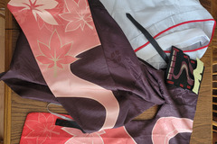 Selling with online payment: Kazuha Genshin Impact Dokidoki SR Size 2XL, with wig (no shoes)