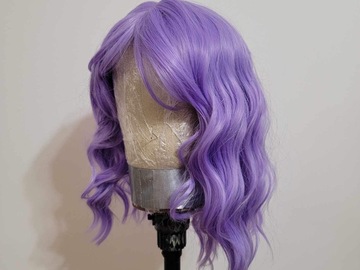 Selling with online payment: Light Purple Medium Wig