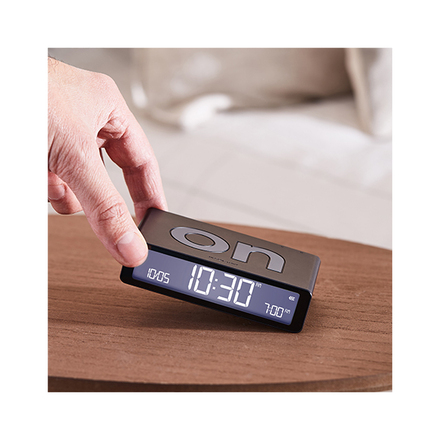 Lexon Mina Led Light and Flip+ Alarm Clock