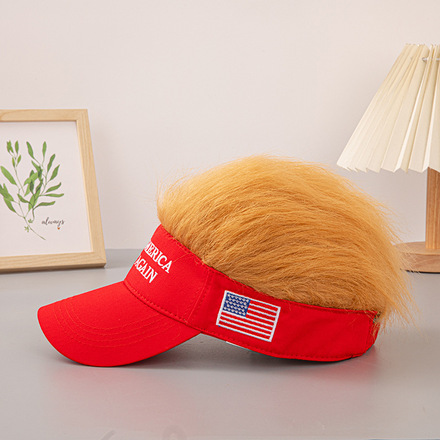 20pcs US election wig cap baseball cap peaked cap