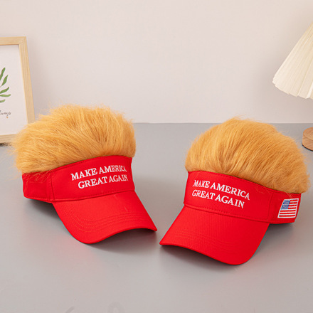 20pcs US election wig cap baseball cap peaked cap