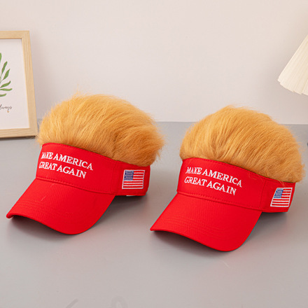 20pcs US election wig cap baseball cap peaked cap